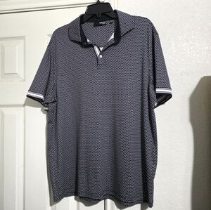 ❣️SALE❣️ Murano Gray and Black Polo T-Shirt XL | Slim Fit
